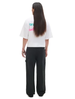 Online Czarne spodnie wide leg Baggy|Spodnie