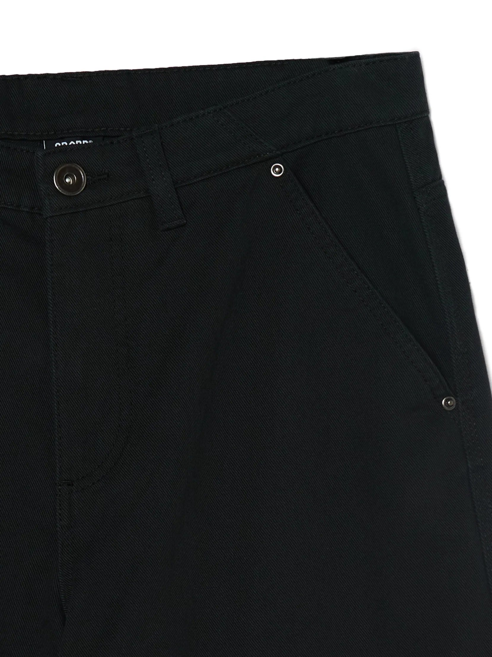 Online Czarne spodnie wide leg Baggy|Spodnie