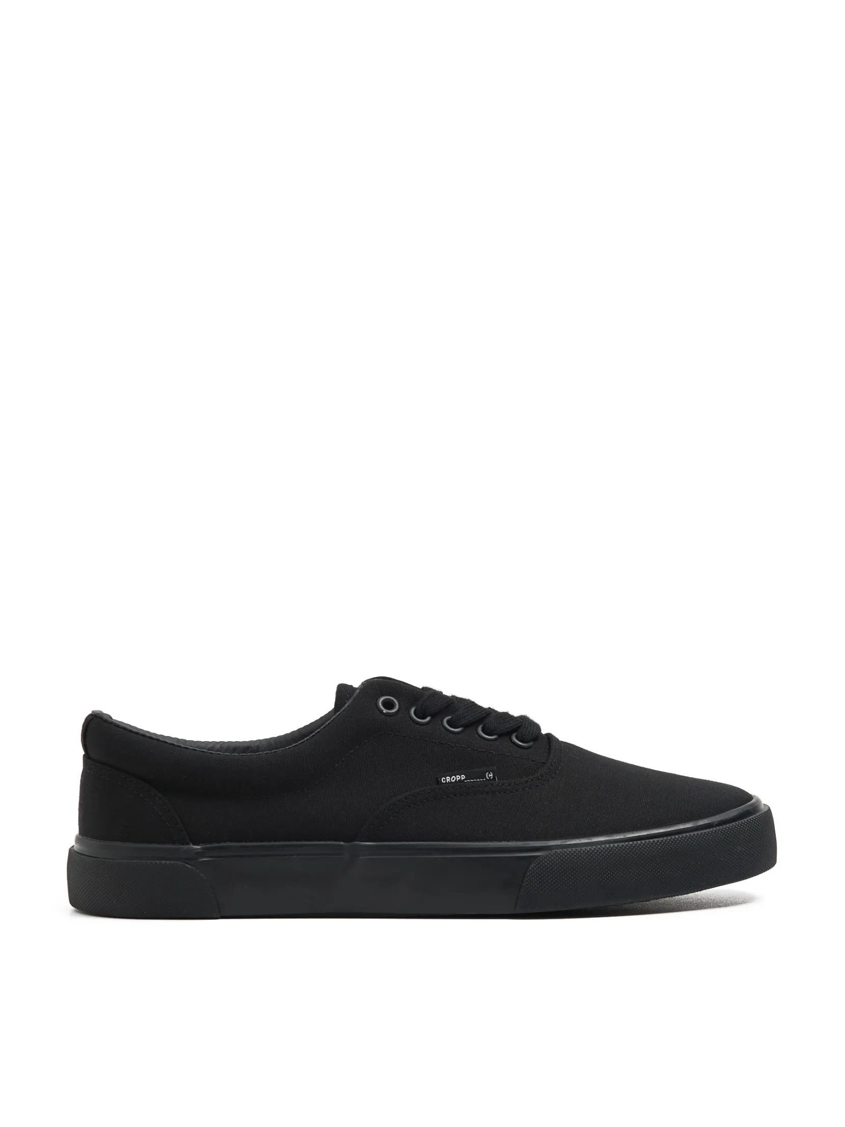 Discount Czarne trampki Trampki