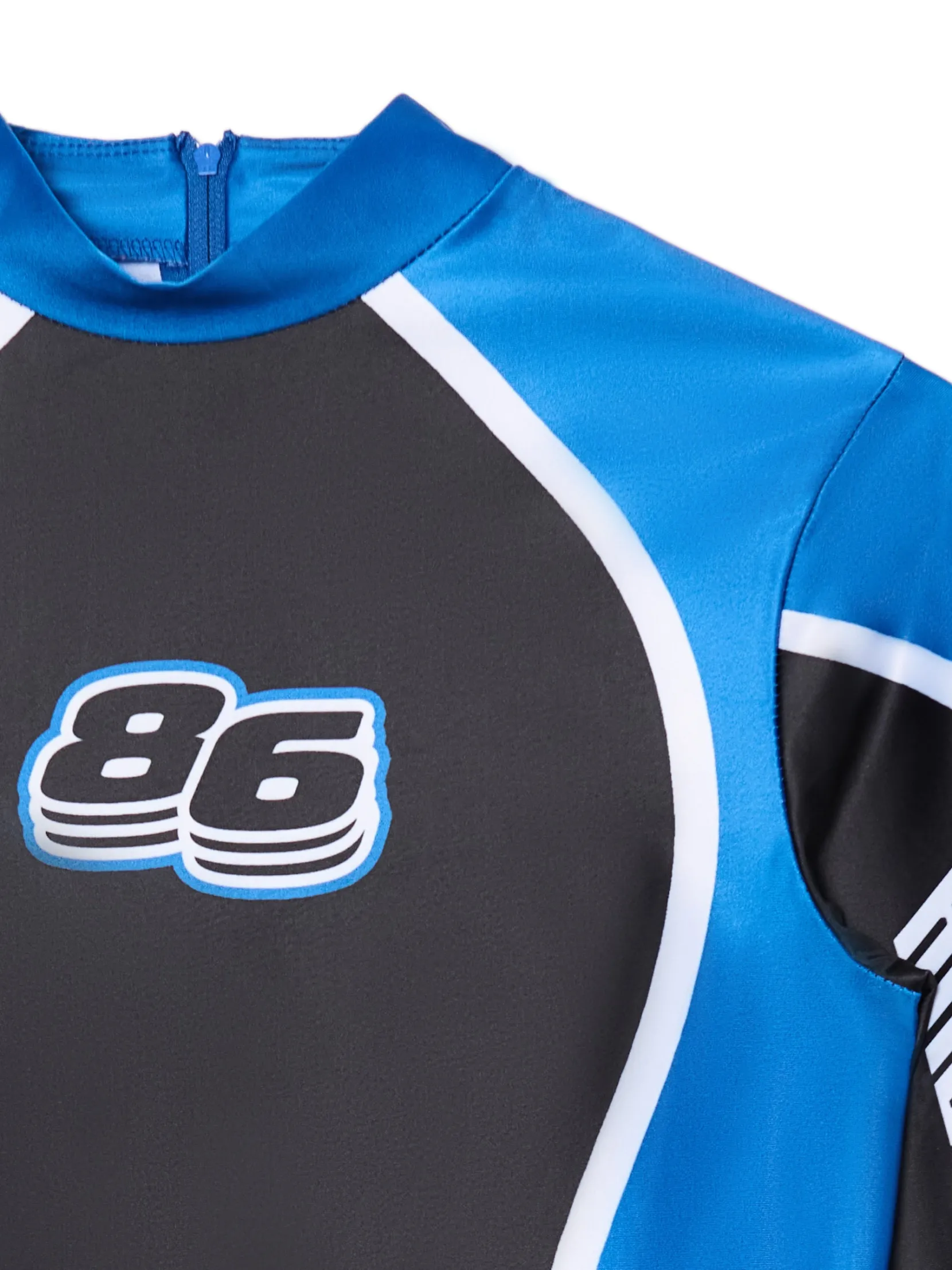 Clearance Czarno-niebieska koszulka longsleeve Baltic Games Koszulki, Topy