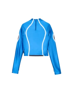 Clearance Czarno-niebieska koszulka longsleeve Baltic Games Koszulki, Topy