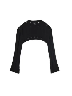 Clearance krótki sweter Swetry