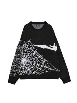 Discount sweter z pająkiem Swetry
