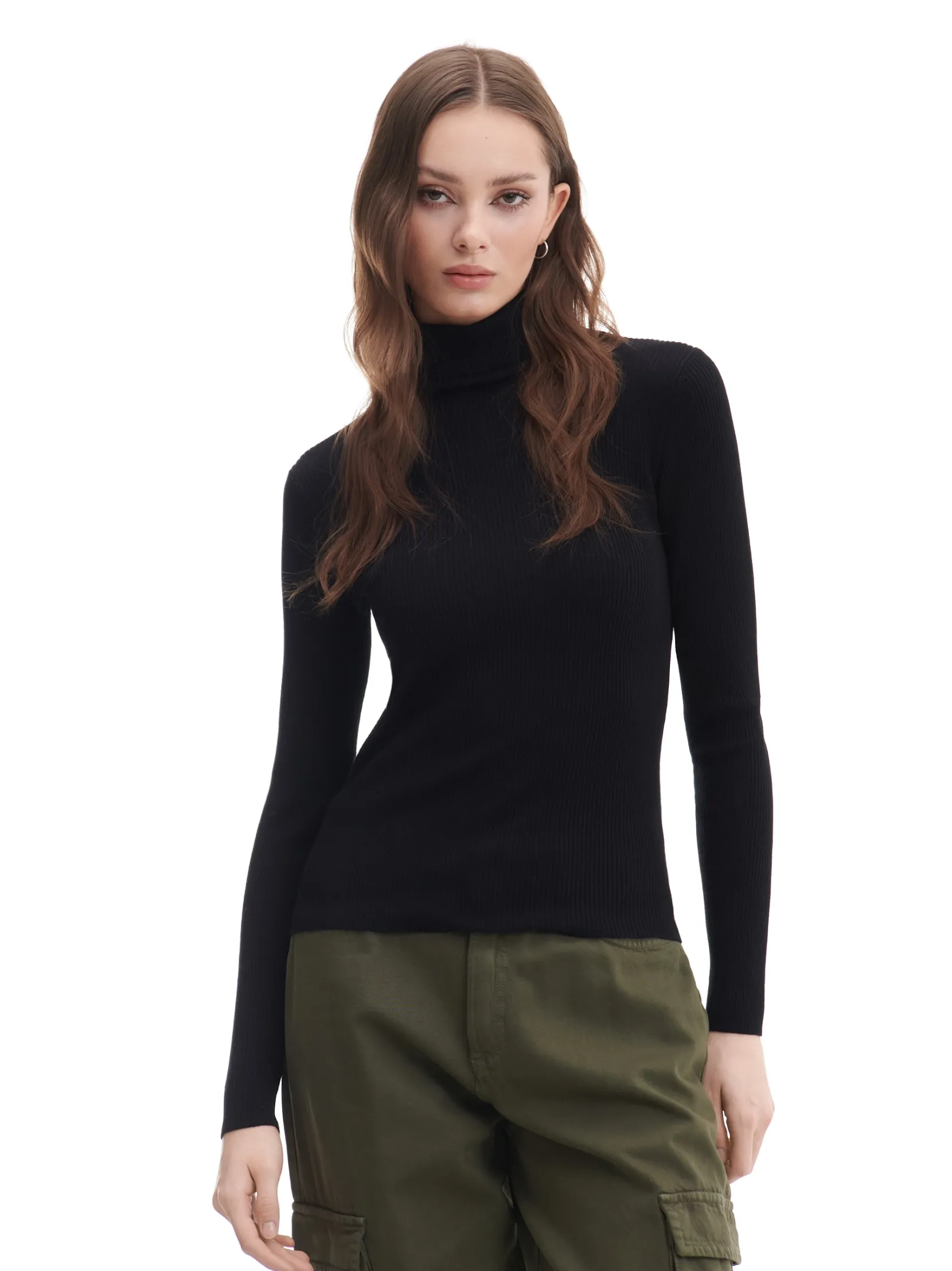 Clearance sweter z półgolfem Swetry