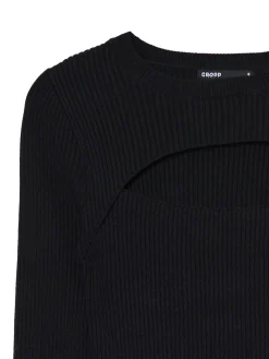 Clearance sweter z wycięciem z przodu Swetry