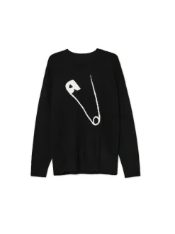 Discount sweter ze agrafką Swetry
