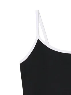 Fashion top z białymi ramiączkami Sety