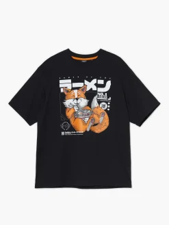 Clearance T-shirt z nadrukiem lisa Koszulki