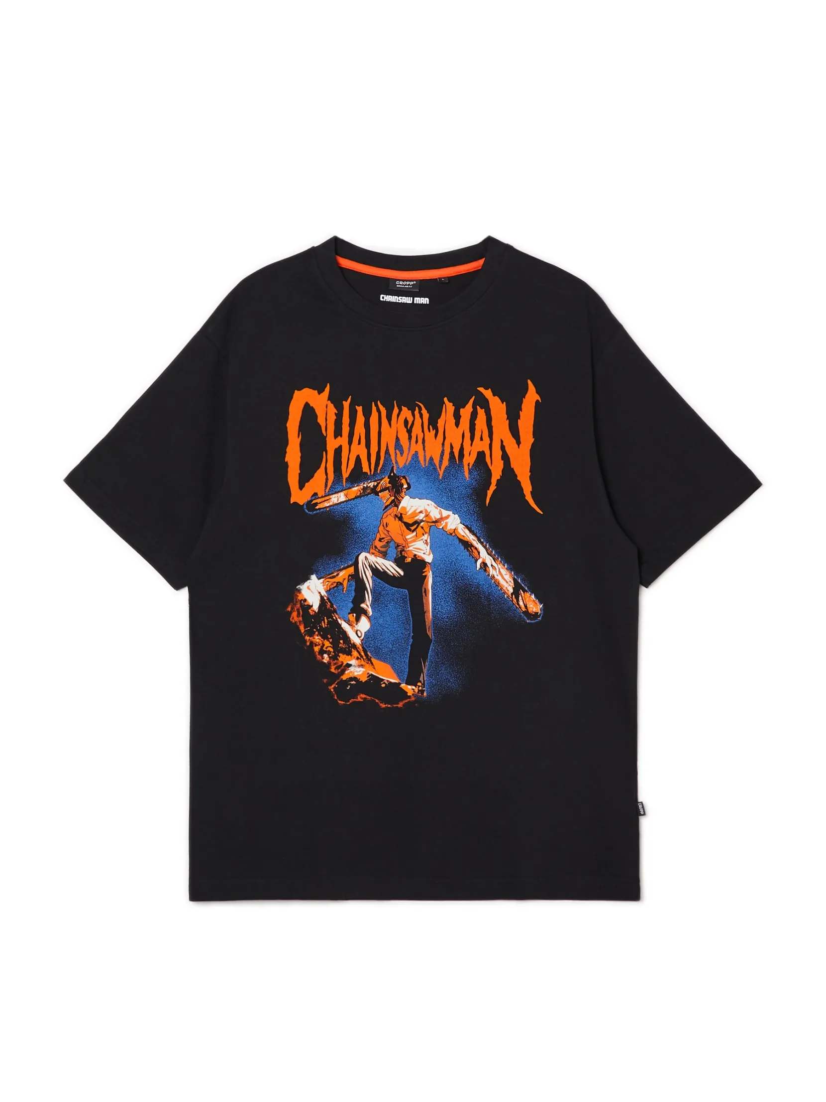 Clearance t-shirt z nadrukiem Chainsaw Man Koszulki