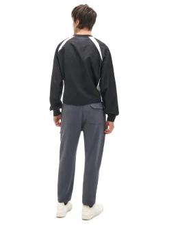 Best Dresowe joggery z efektem reflective Spodnie