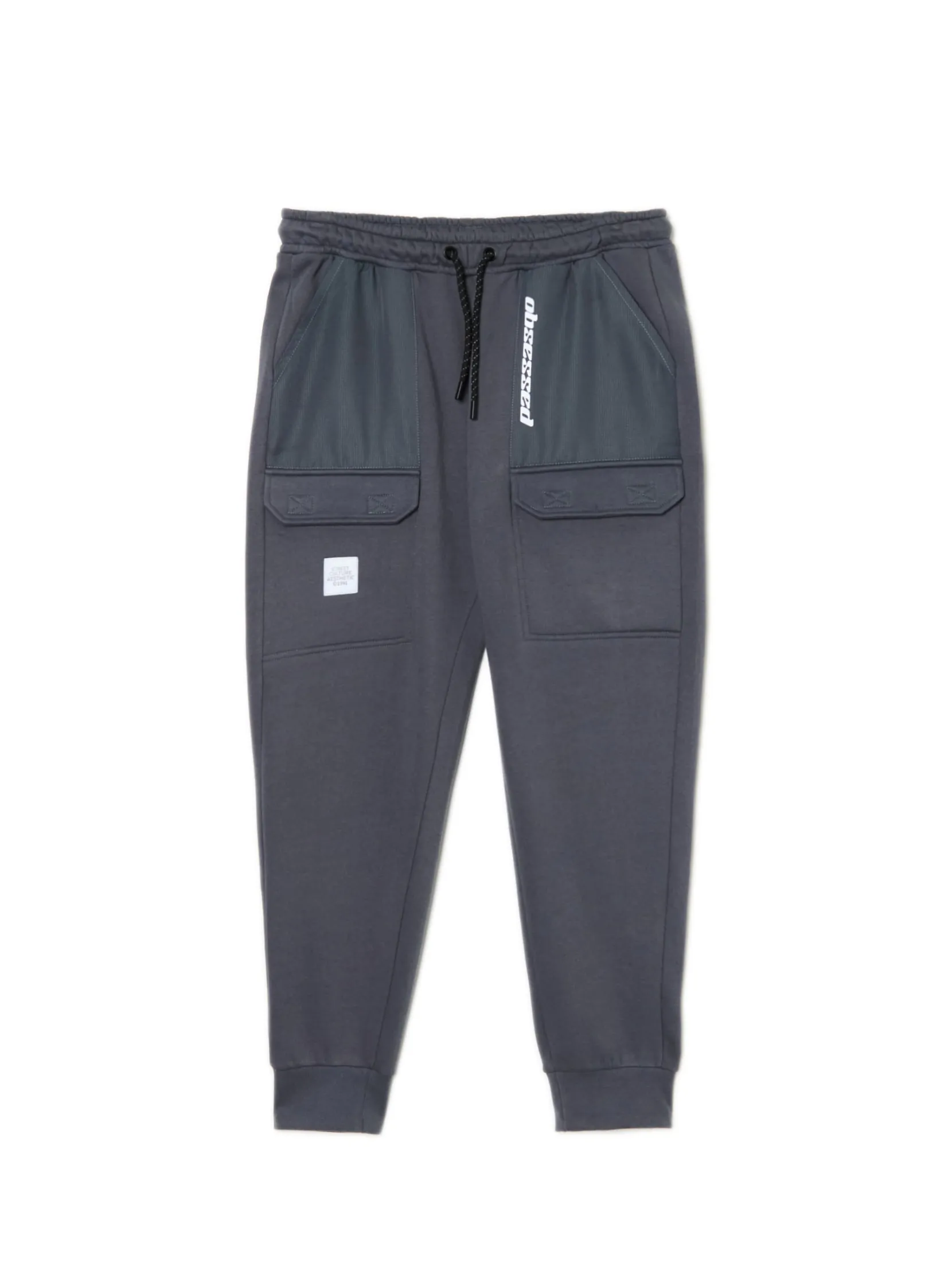 Best Dresowe joggery z efektem reflective Spodnie
