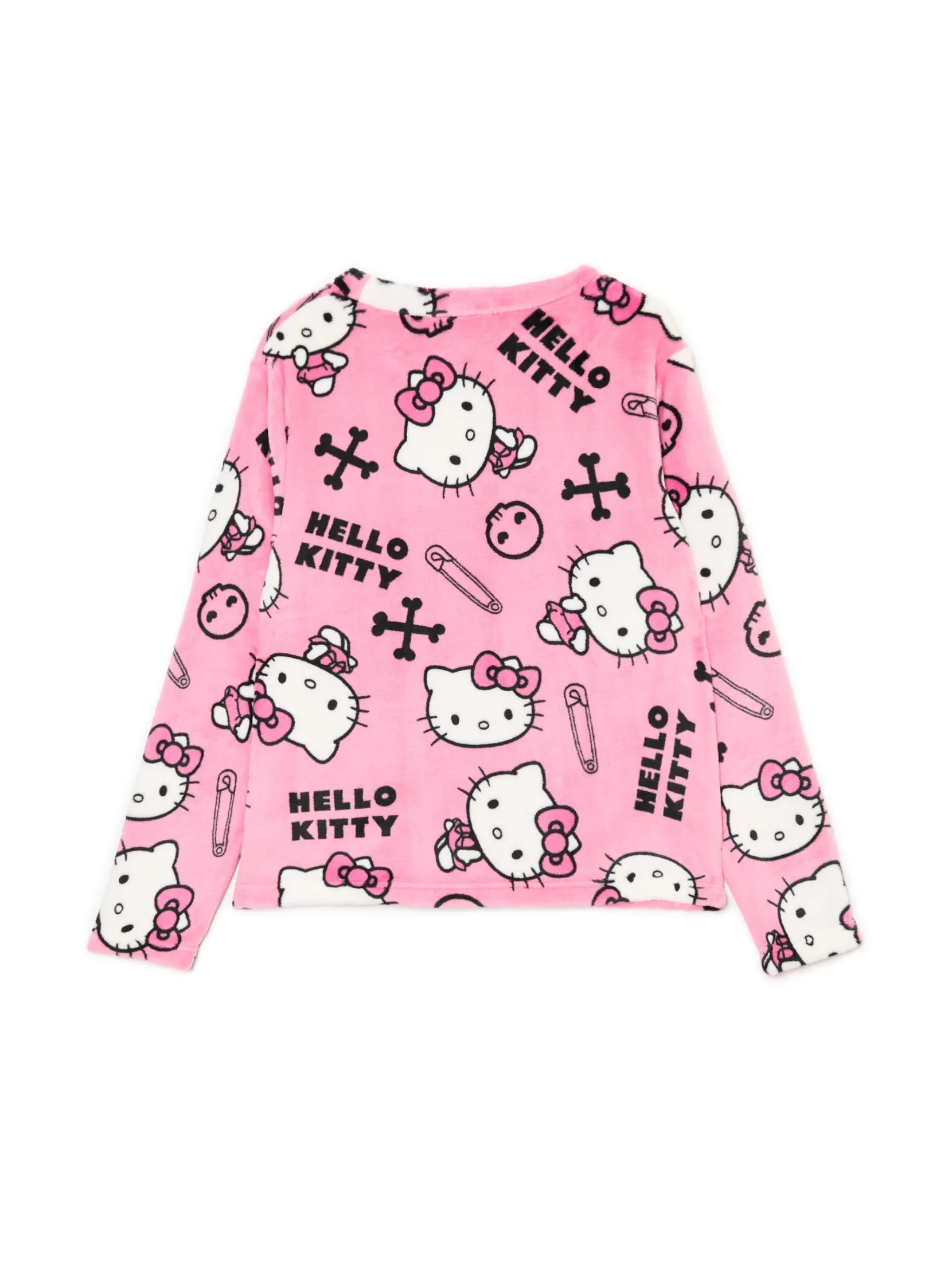 Discount Dwuczęściowa pluszowa piżama Hello Kitty Cozy|Piżamy