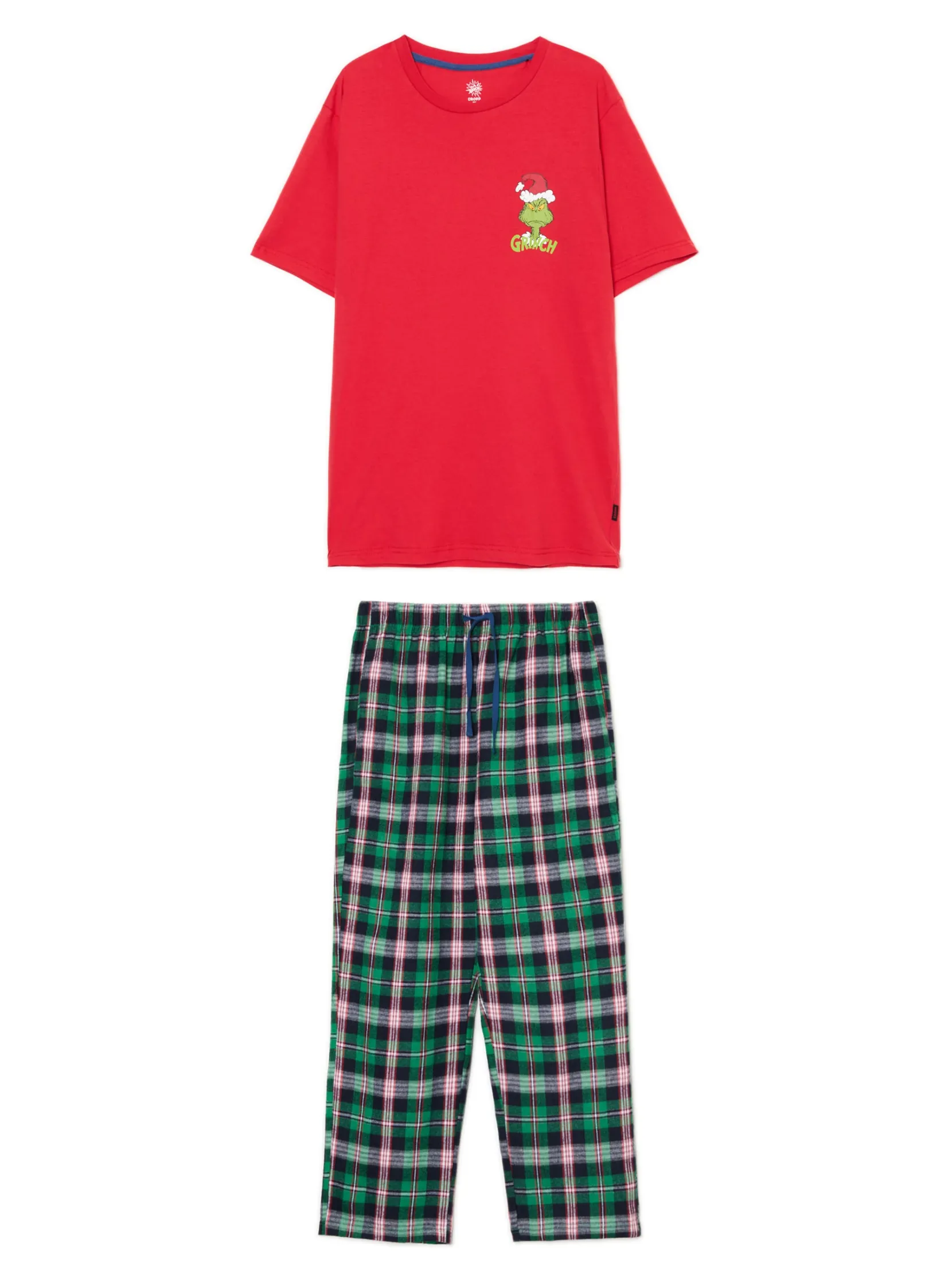 Outlet Dwuczęściowa świąteczna piżama Grinch Cozy|Akcesoria Świąteczne