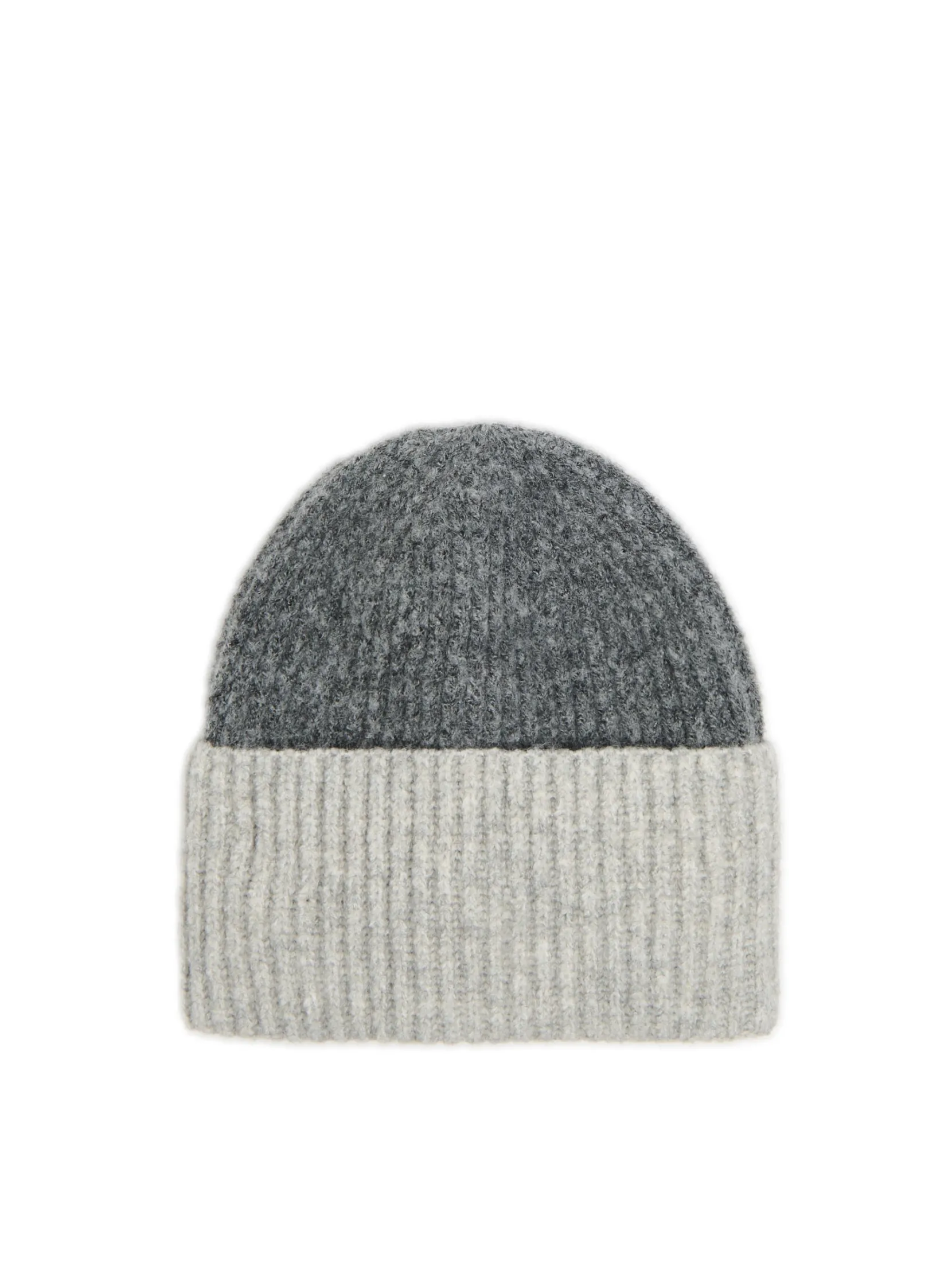 New Dwukolorowa czapka beanie Czapki