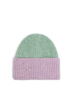 Hot Dwukolorowa czapka beanie Czapki
