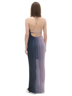 Fashion Dwukolorowa sukienka maxi Sukienki, Kombinezony