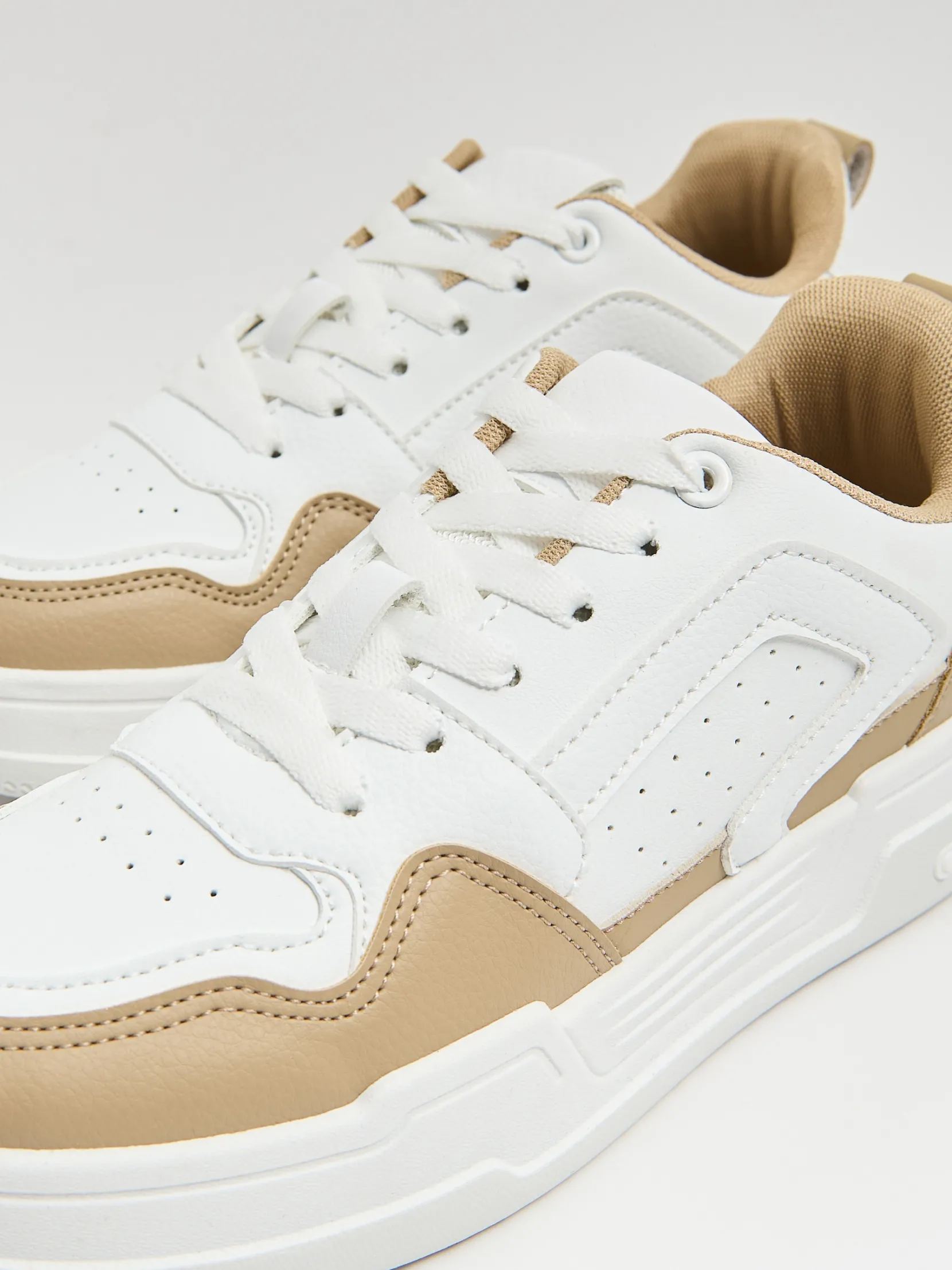 Fashion Dwukolorowe sneakersy Sneakersy