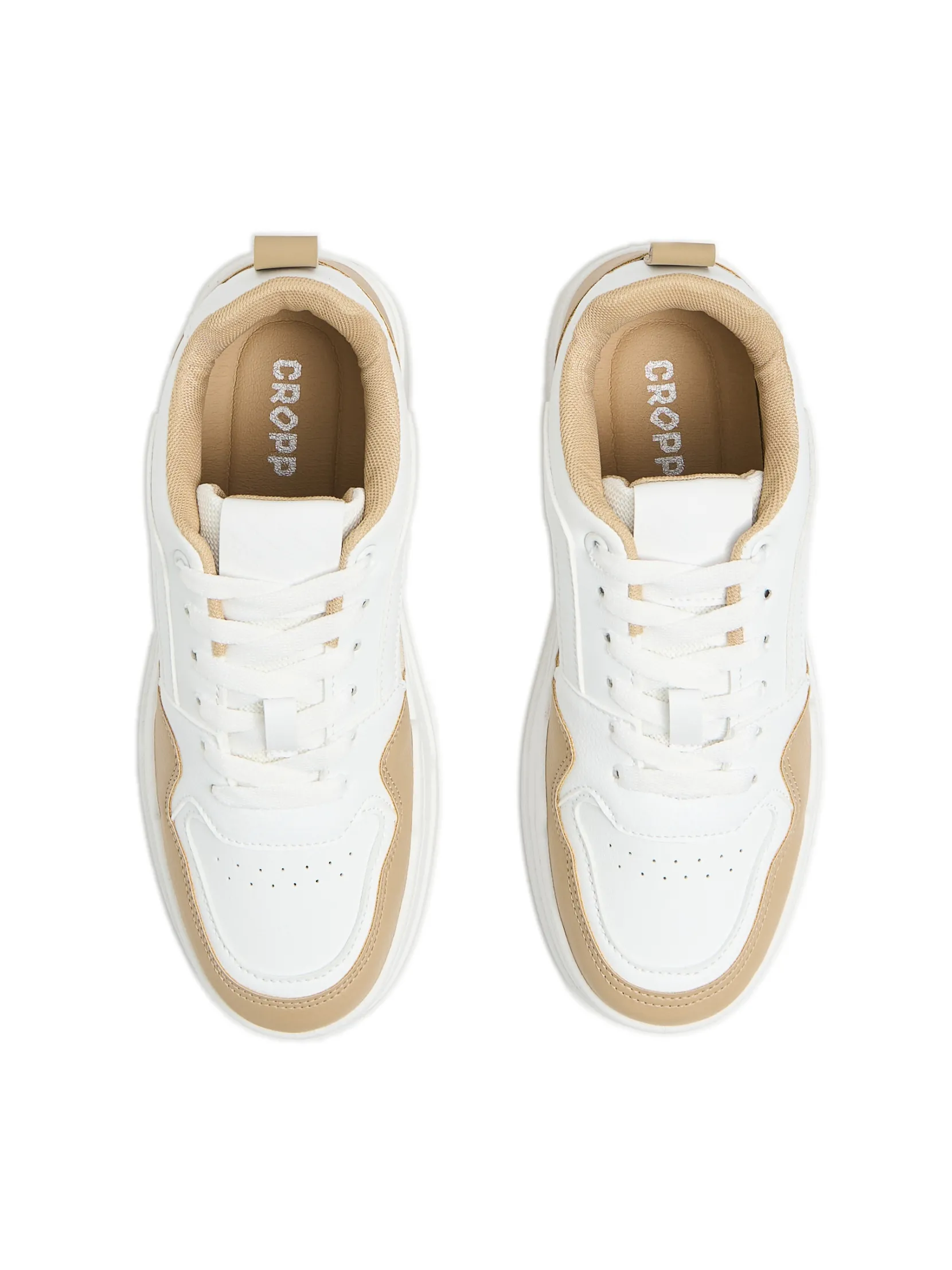 Fashion Dwukolorowe sneakersy Sneakersy