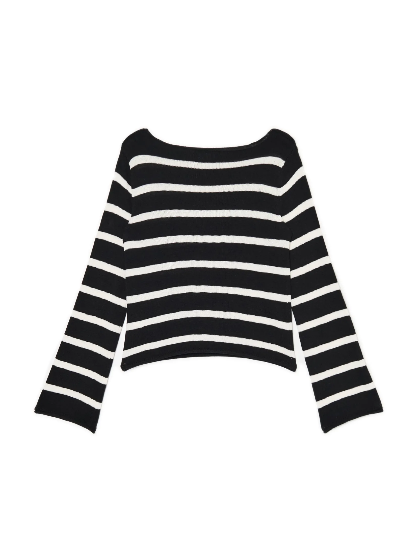 Clearance Dzianinowy sweter w paski Swetry