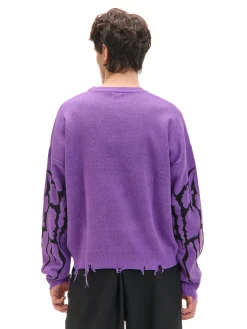 Hot sweter z nadrukiem Swetry