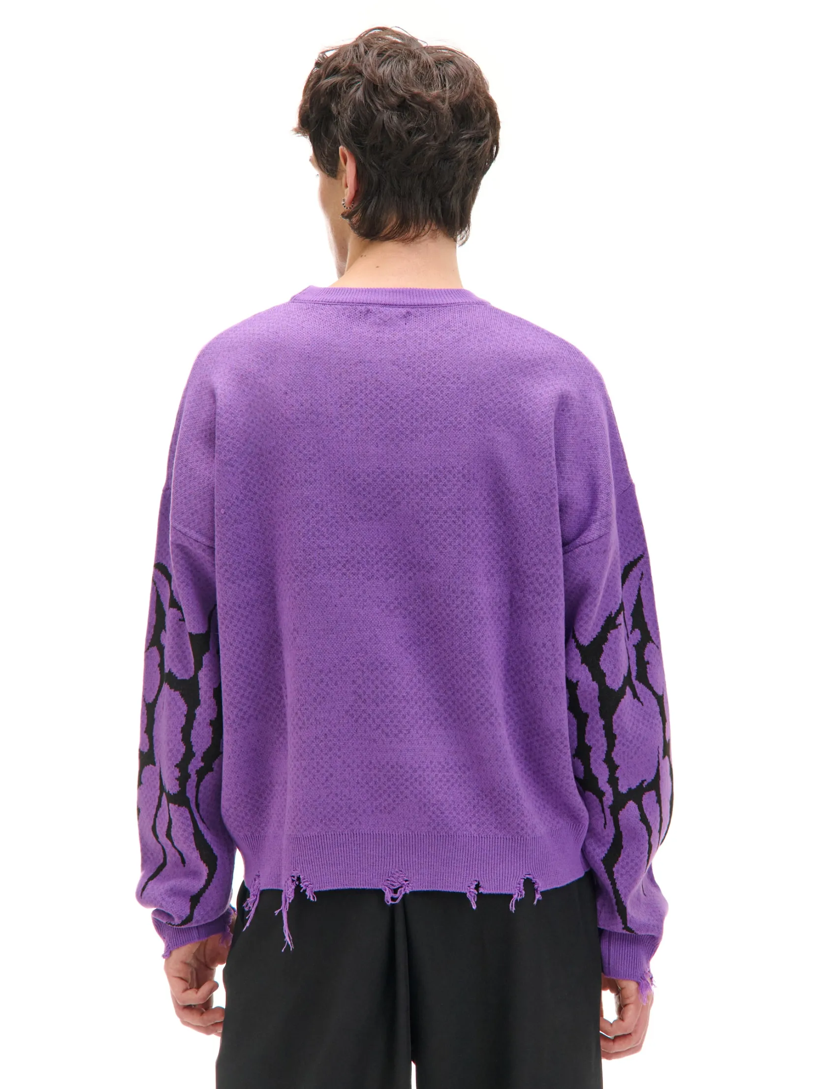 Hot sweter z nadrukiem Swetry