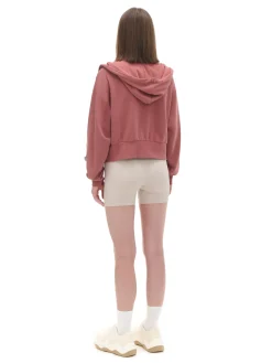 Hot Gładka rozpinana bluza z kapturem Bluzy