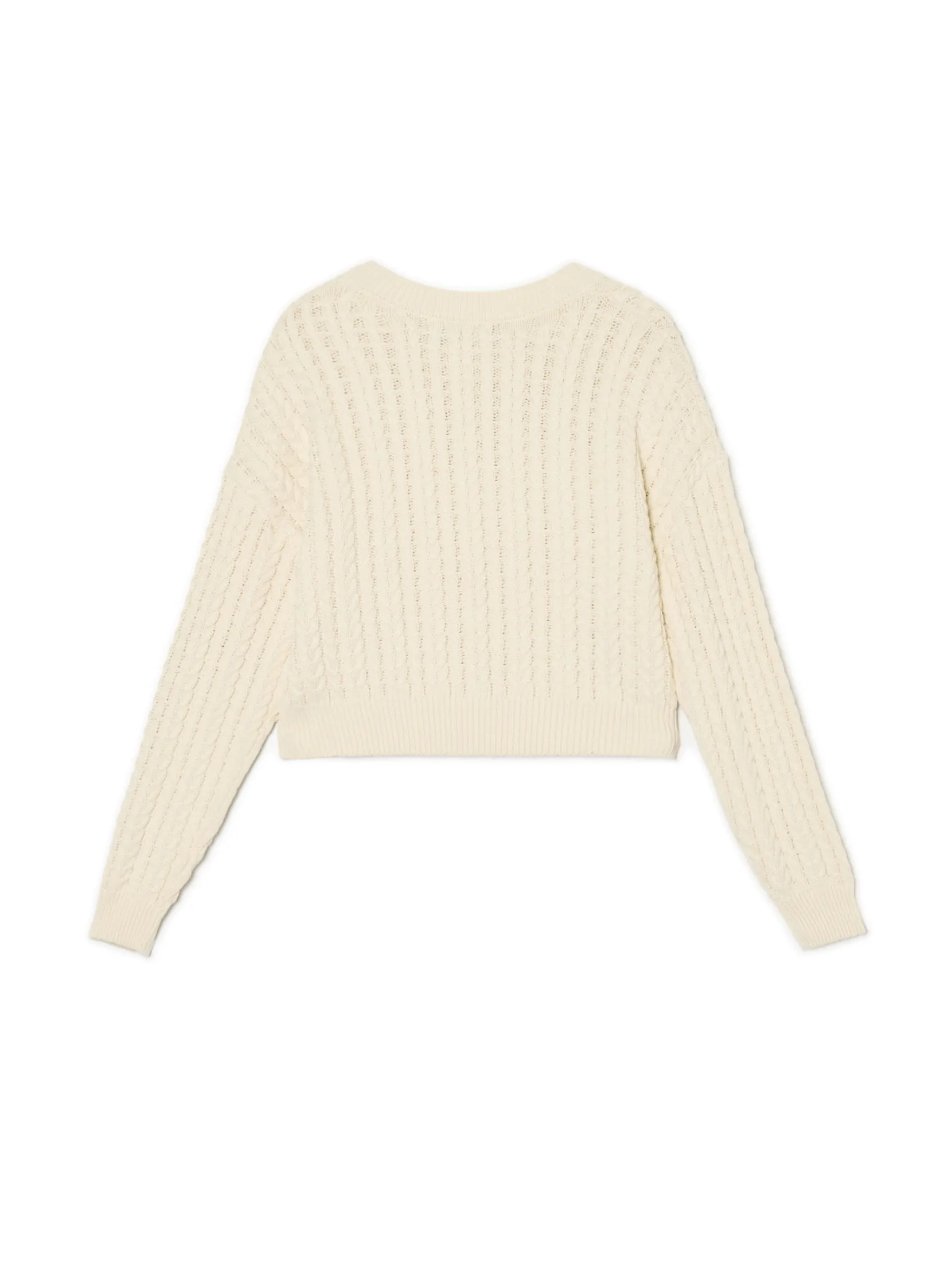 Hot Gładki sweter Swetry