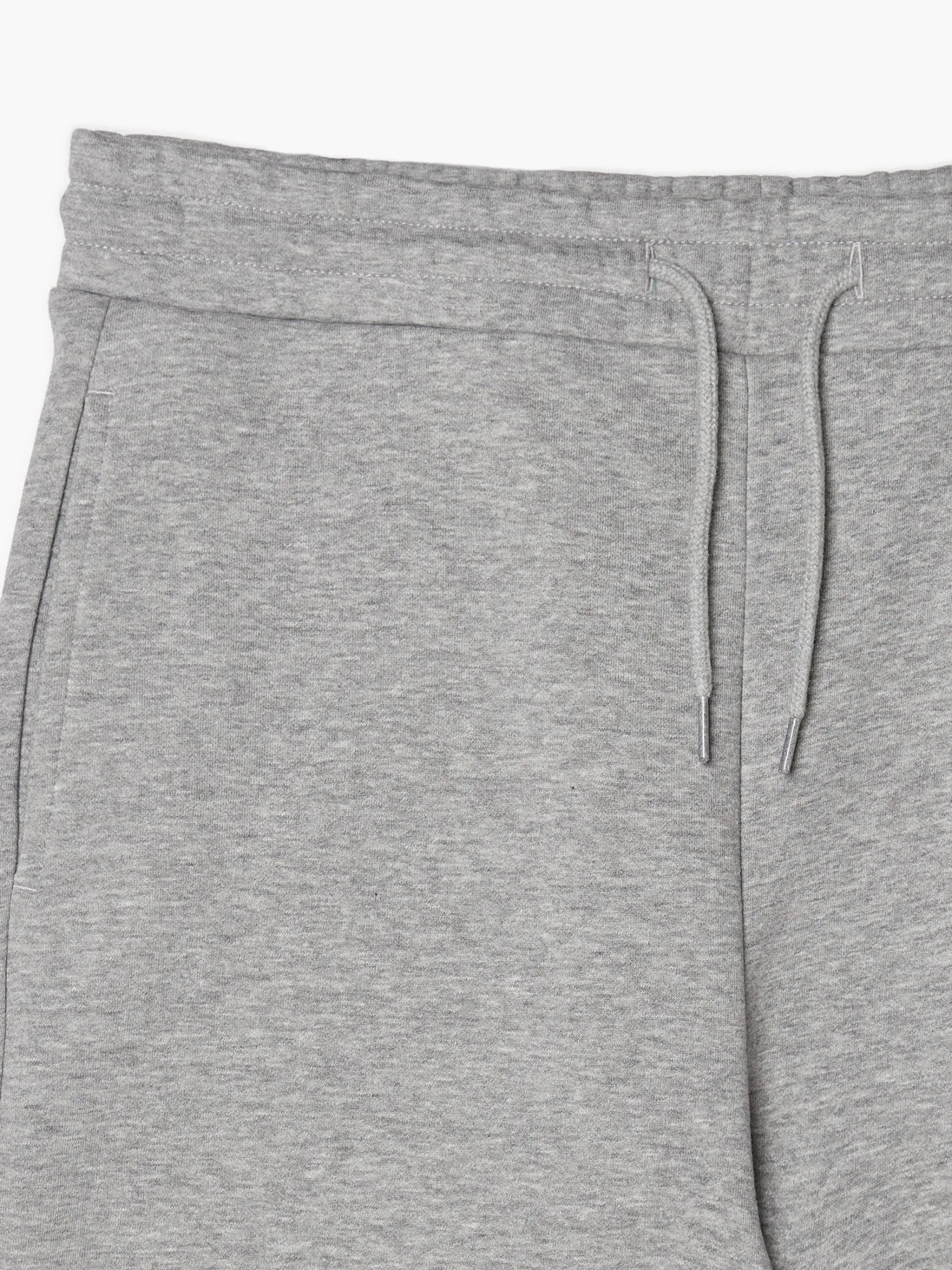 Outlet Gładkie szare joggery regular Spodnie|Sety