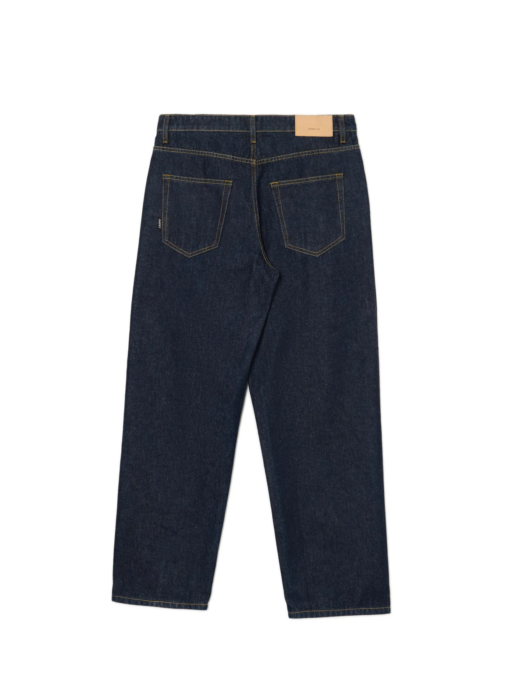 Hot Granatowe jeansy baggy Jeansy|Baggy