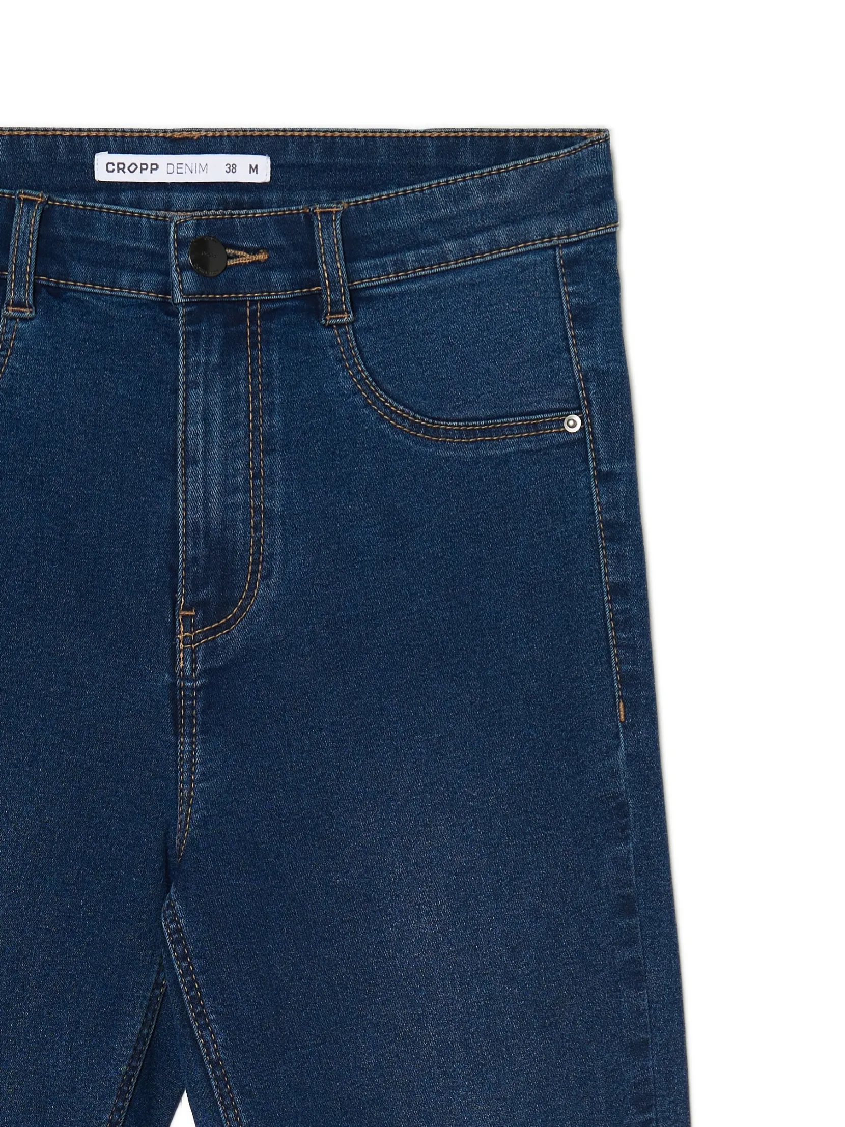 Discount Granatowe jeansy skinny Jeansy