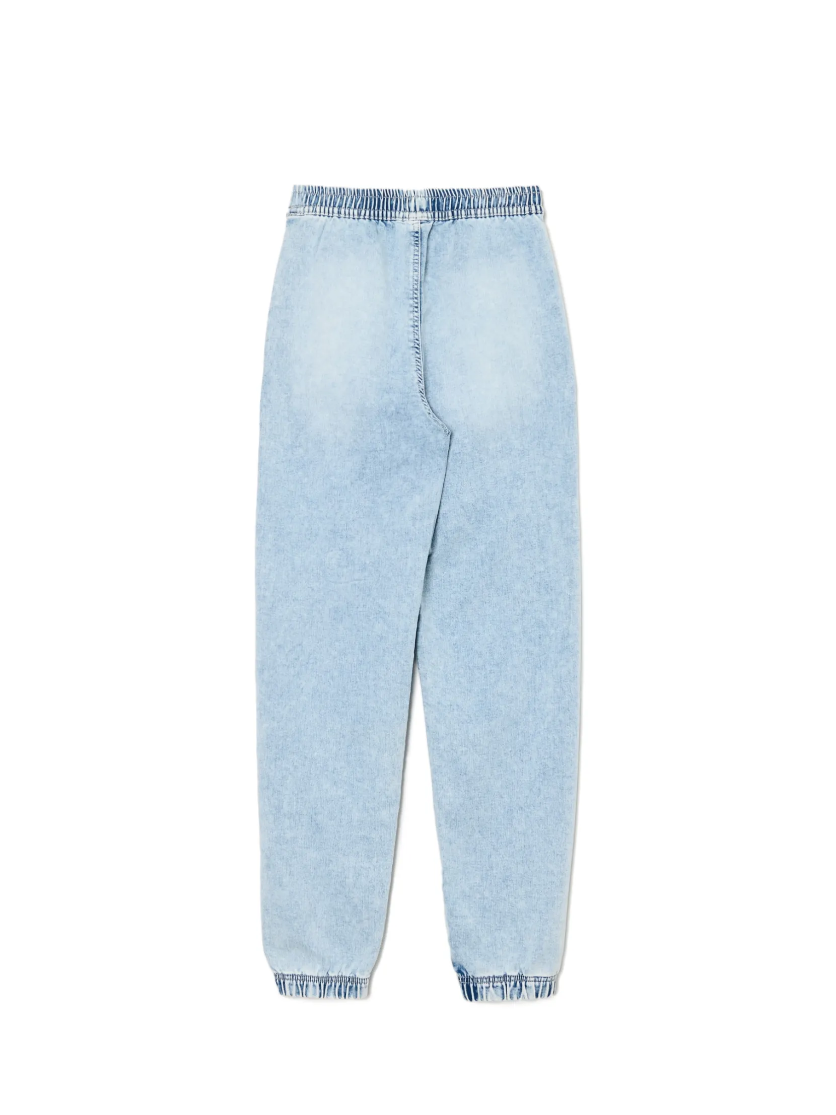Best Jasne jeansowe joggery Jeansy