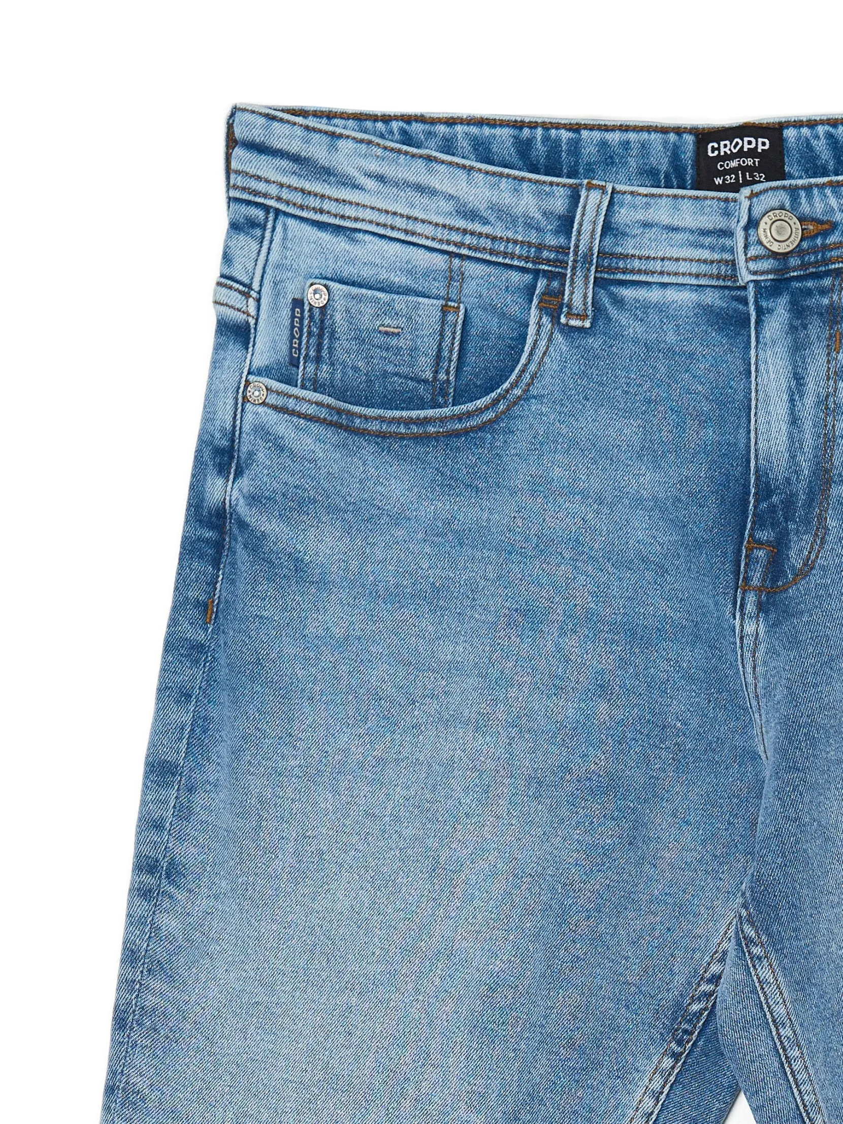 Hot Jasne jeansy comfort Jeansy