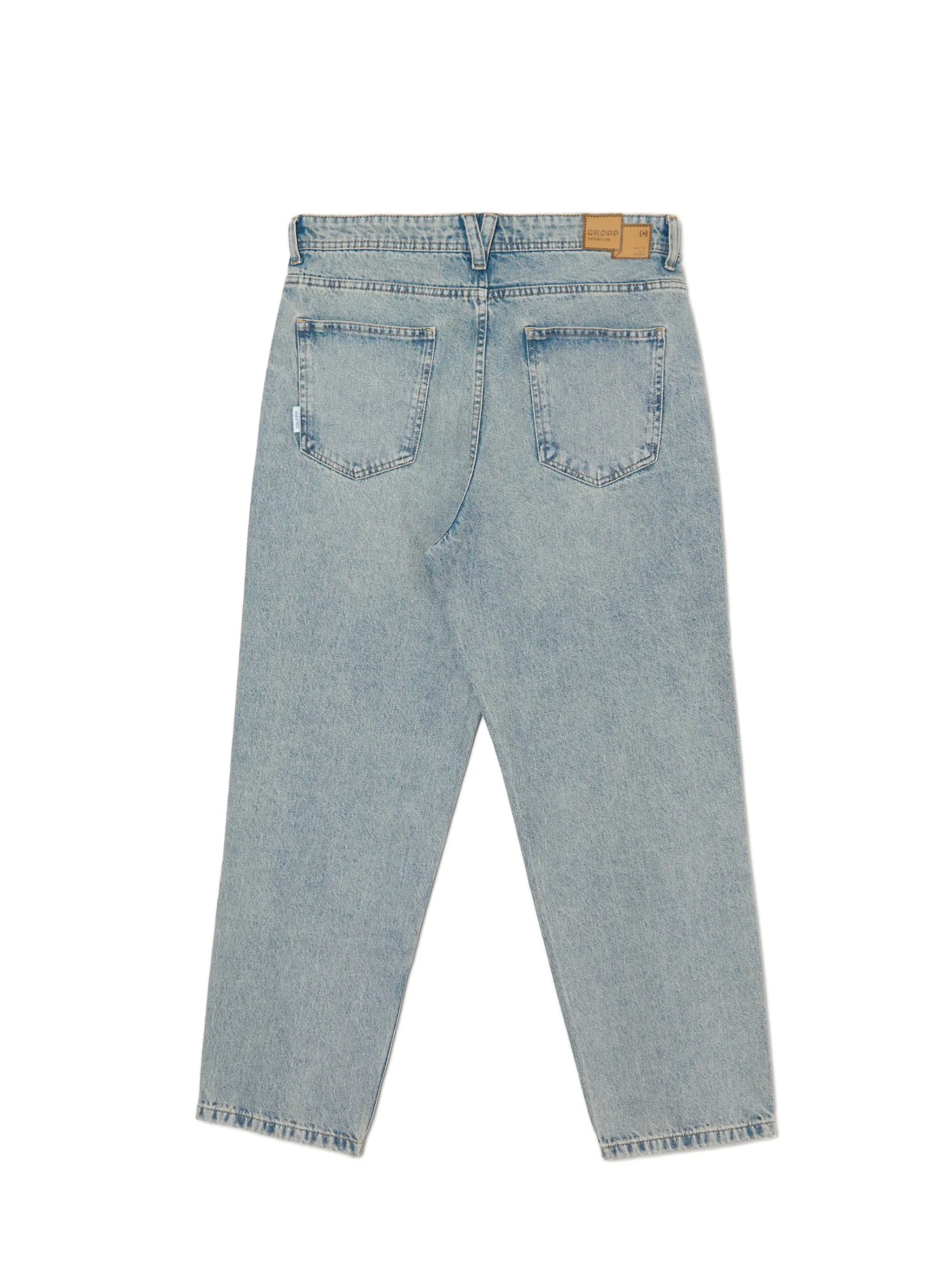 Best Jasne jeansy loose Jeansy