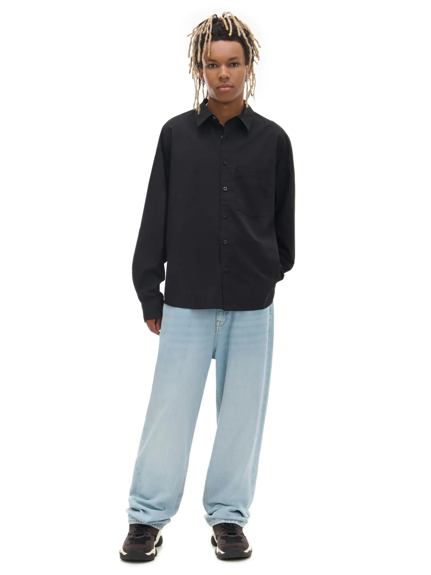 Sale Jasne jeansy relaxed Jeansy