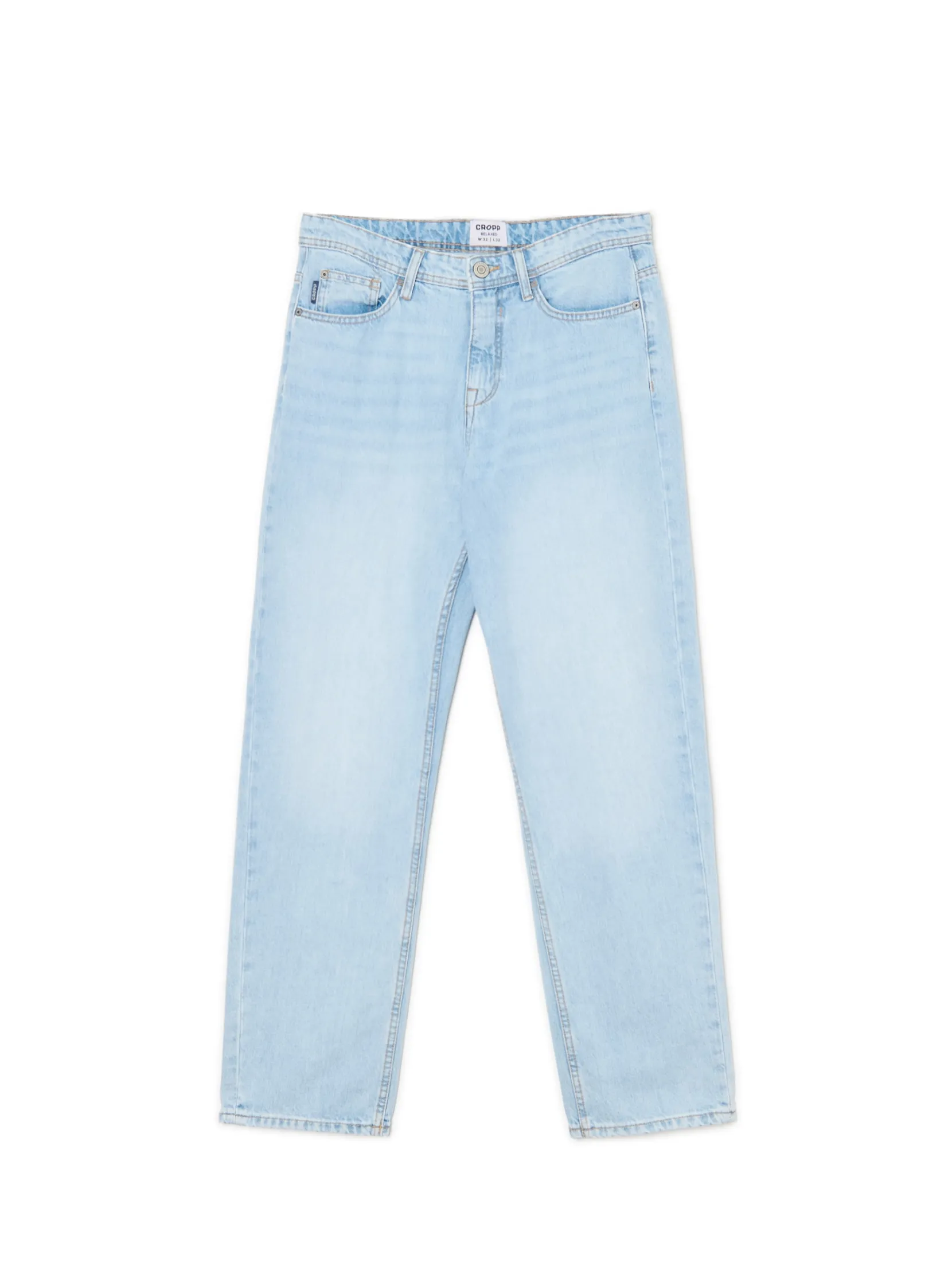 Sale Jasne jeansy relaxed Jeansy