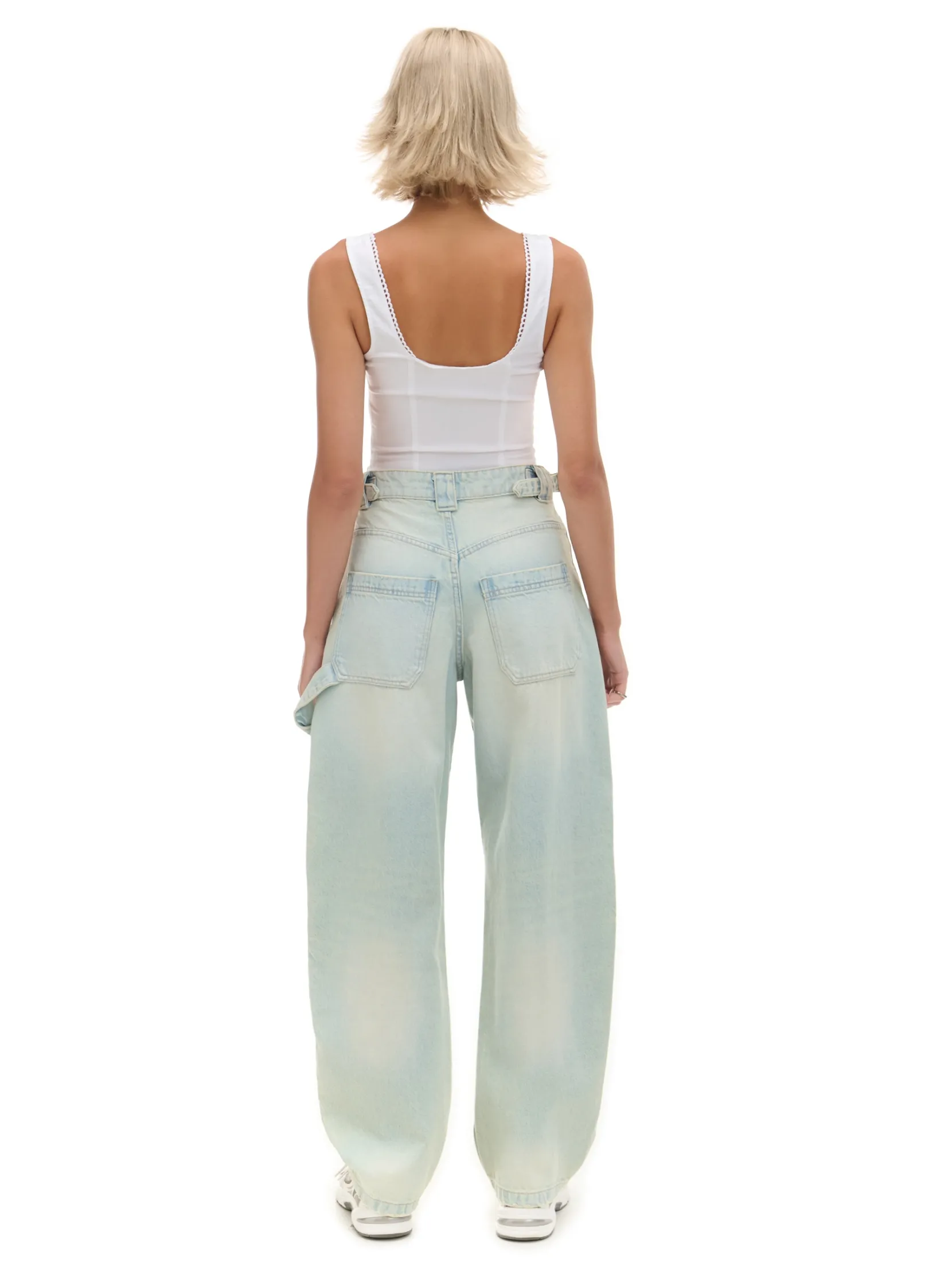 Online Jasne jeansy skater Jeansy
