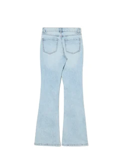 Best Jasne jeansy skinny flare Jeansy