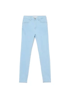 Online Jasne jeansy skinny push up Jeansy