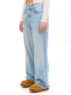 New Jasne jeansy super baggy Jeansy