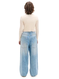 New Jasne jeansy super baggy Jeansy