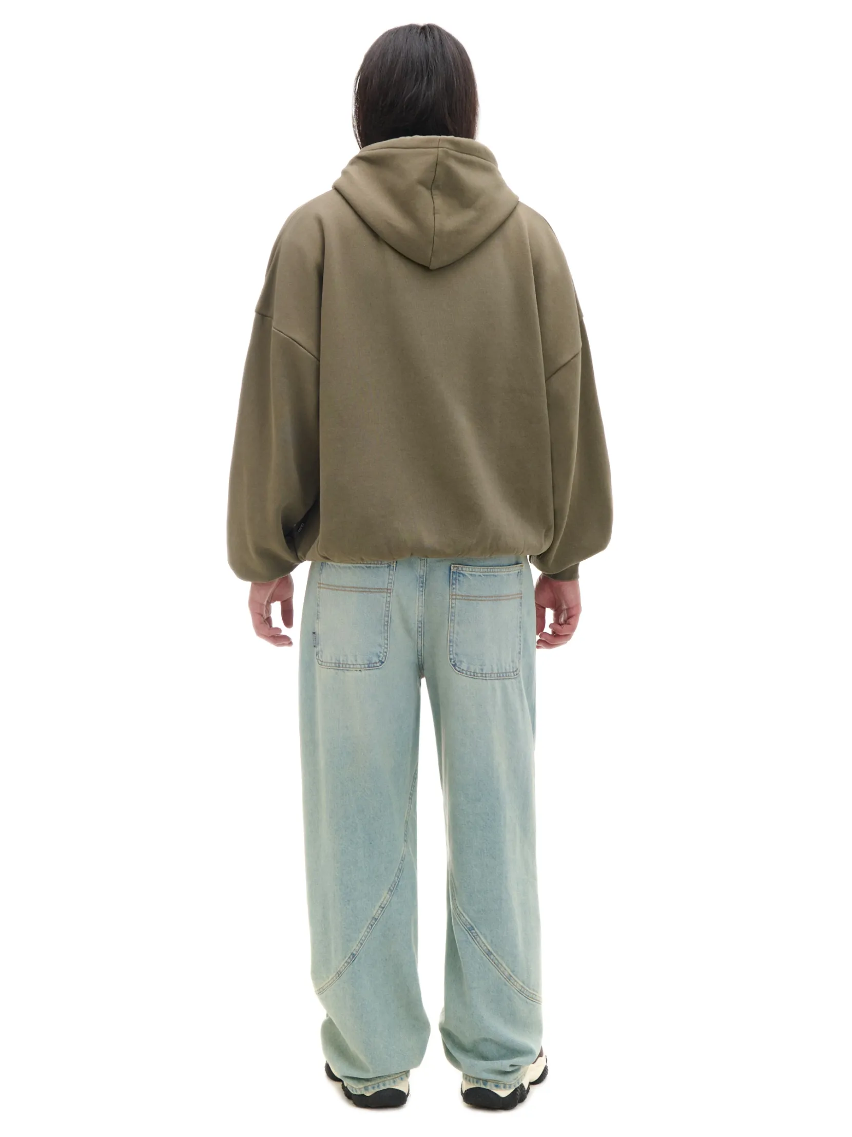 Outlet Jasne jeansy super baggy Jeansy|Baggy