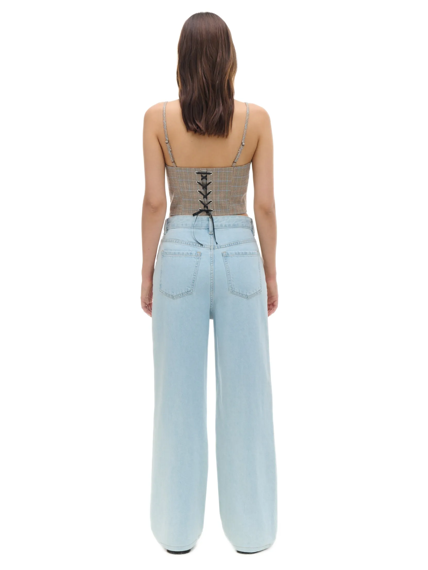 Clearance Jasne jeansy wide leg PETITE Jeansy