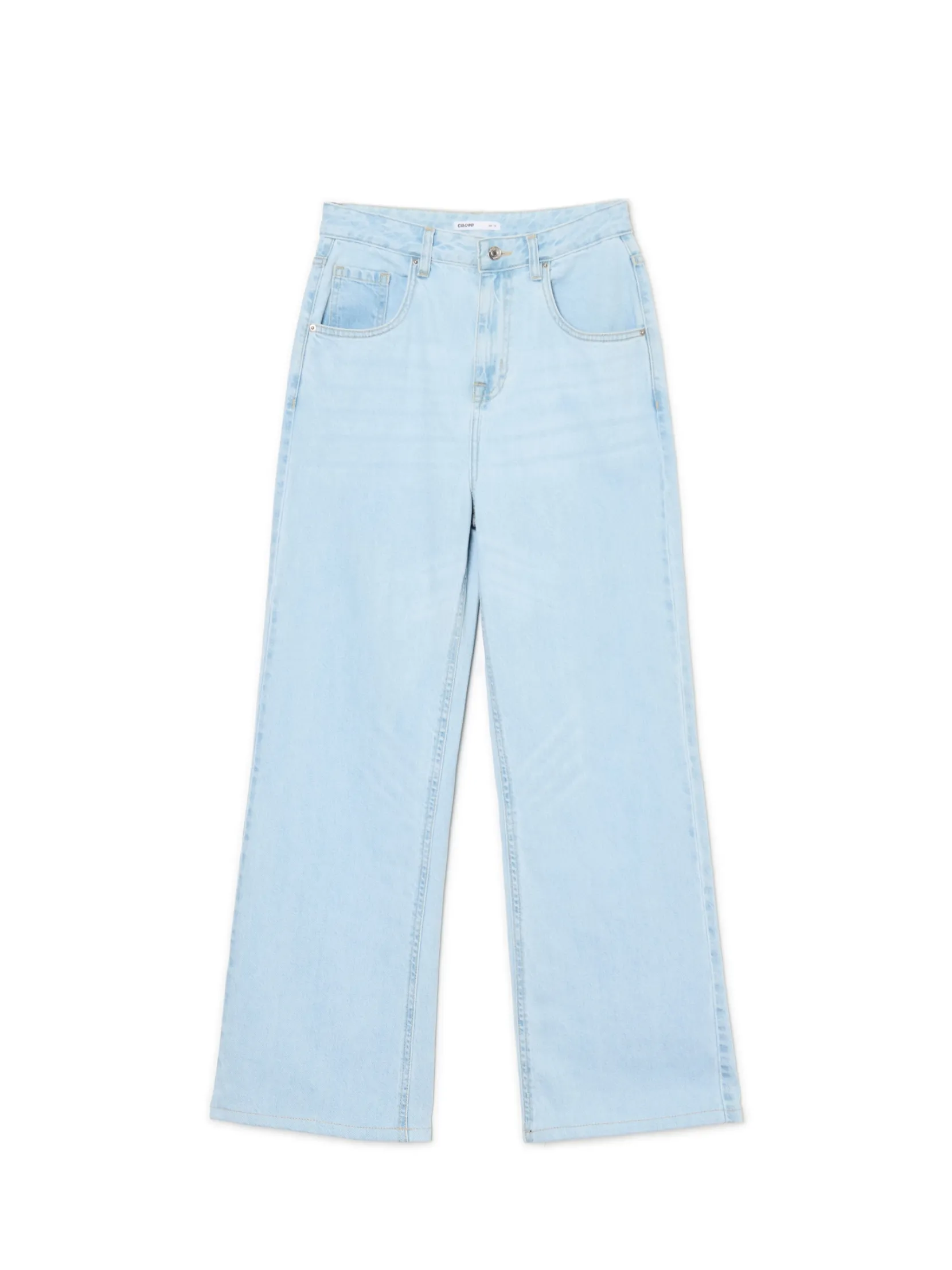 Clearance Jasne jeansy wide leg PETITE Jeansy