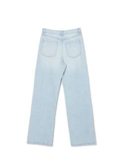Outlet Jasnoe jeansy wide leg Jeansy