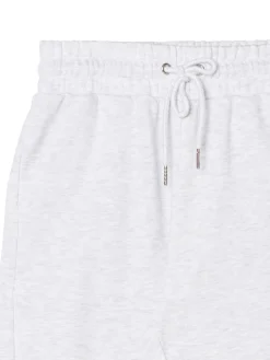 Outlet Jasnoszare dresowe joggery Spodnie