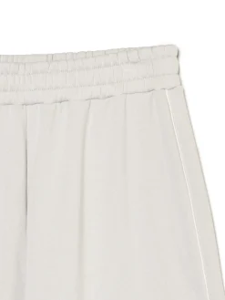 New Jasnoszare dresowe joggery z naszywkami Spodnie