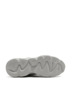New Jasnoszare sneakersy z odblaskowymi elementami Sneakersy