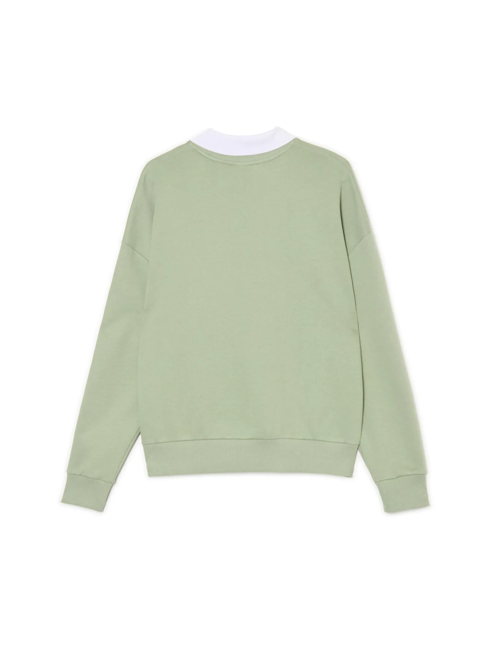 Online Jasnozielona bluza z kołnierzykiem Bluzy