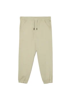 Discount Jasnozielone dresowe joggery loose Spodnie