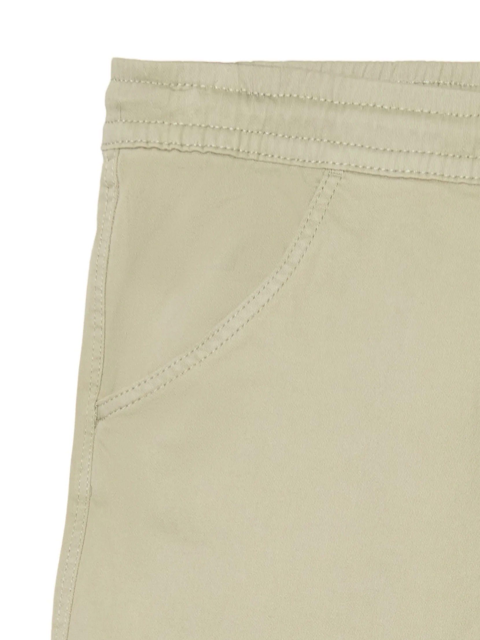 Discount Jasnozielone dresowe joggery loose Spodnie
